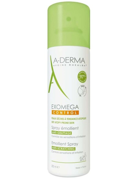 A-Derma Exomega Control Anti-Rascado Spray Emoliente 200Ml