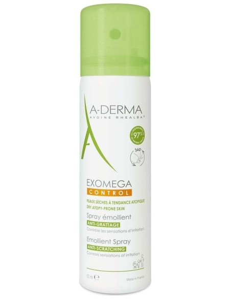 A-Derma Exomega Control Anti-Rascado Spray Emoliente 50Ml