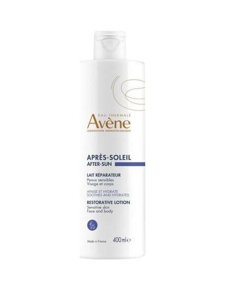 Avène Leche Reparadora Para Después Del Sol, 400 Ml