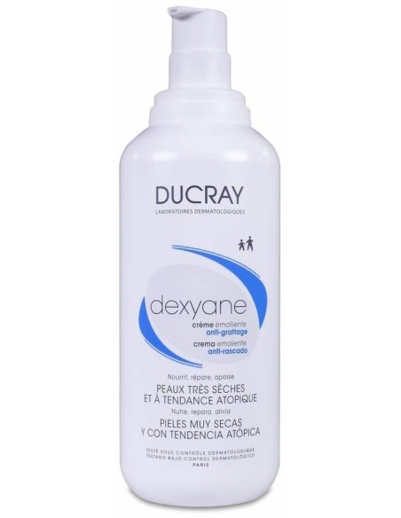 Ducray Dexyane Crema Emoliente Anti-Rascado, 400 Ml