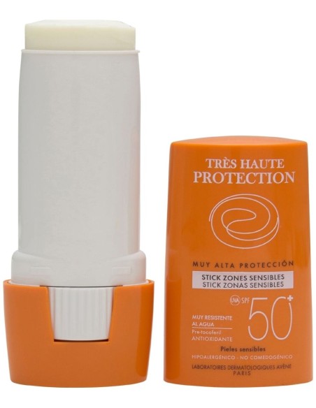 Solaire Haute Protection Stick Zonas Sensibles Spf50+ 8 Ml