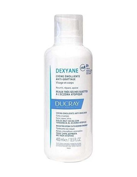 Ducray Dexyane Crema Emoliente Anti-Rascado, 400 Ml
