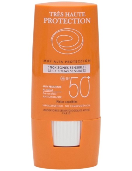 Solaire Haute Protection Stick Zonas Sensibles Spf50+ 8 Ml