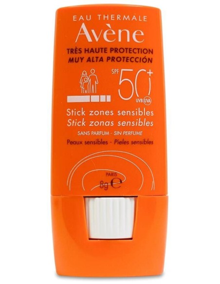 Solaire Haute Protection Stick Zonas Sensibles Spf50+ 8 Ml