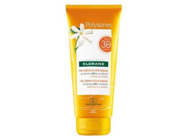 Polysianes Monoï Y Tamanu Bio Gel Solar Cara Y...