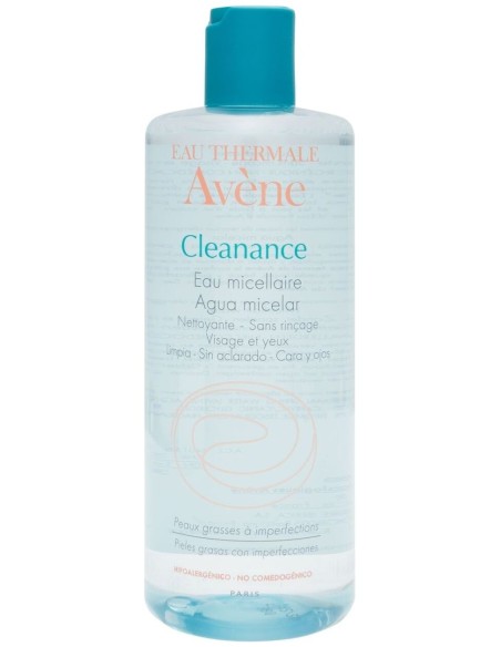 Avène Cleanance Agua Micelar Piel Grasa O Imperfecciones 400Ml
