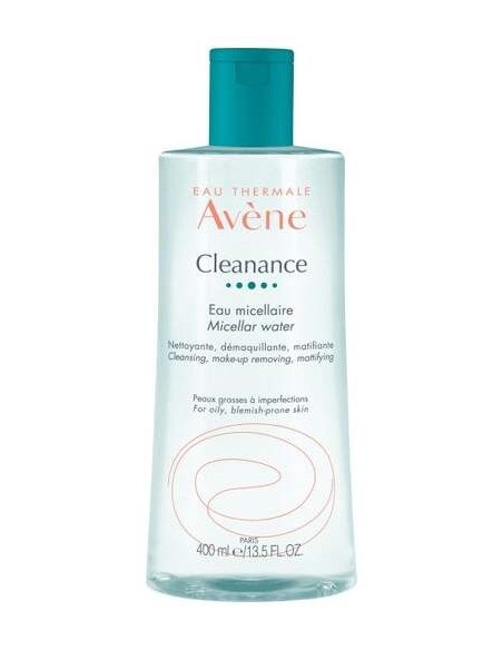 Avène Cleanance Agua Micelar Piel Grasa O Imperfecciones 400Ml