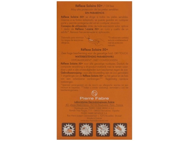 Avène Solar Reflexe Solaire Spf 50+ Toque Seco,...
