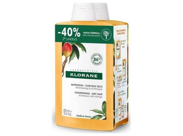 Al Mango Champú Nutritivo Para Cabello Seco Duo...