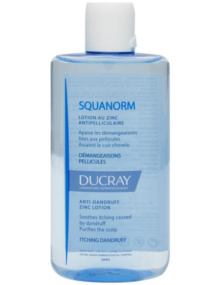 Ducray Squanorm Loción Anticaspa Con Zinc, 200 Ml