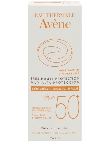 Solaire Haute Protection Crema Mineral Spf50+ 50 Ml