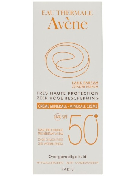 Solaire Haute Protection Crema Mineral Spf50+ 50 Ml