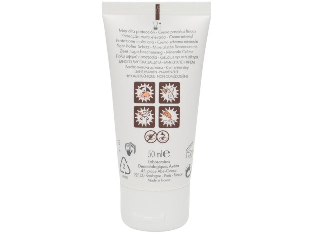 Solaire Haute Protection Crema Mineral Spf50+...