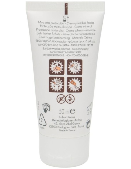 Solaire Haute Protection Crema Mineral Spf50+ 50 Ml