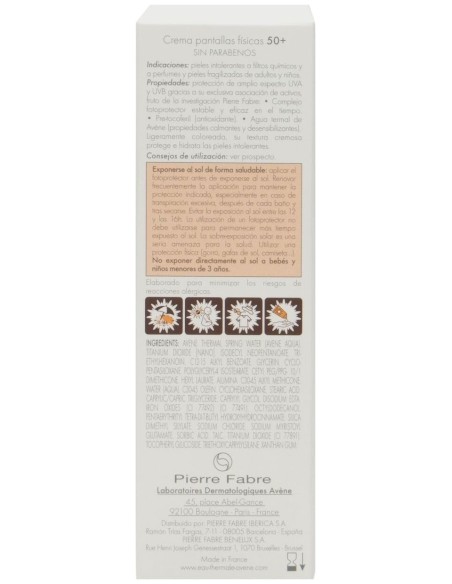 Solaire Haute Protection Crema Mineral Spf50+ 50 Ml