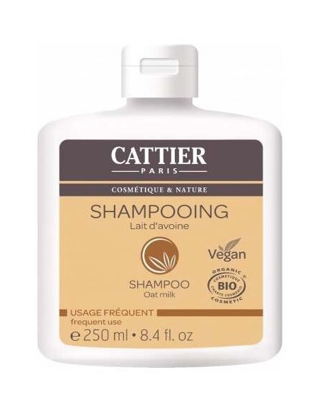 Cattier Champú Uso Frecuente Leche Avena 250Ml