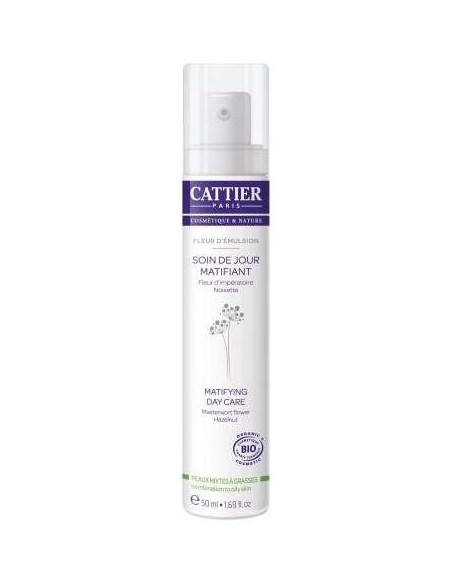 Cattier Fleur D'Emulsion Soin De Jour Matifiant 50Ml