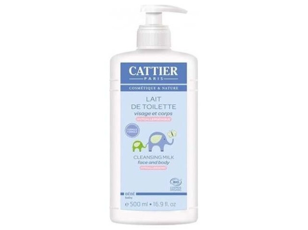 Leche Hidratante Bebe Limpia Cara Y Cuerpo 500Ml.