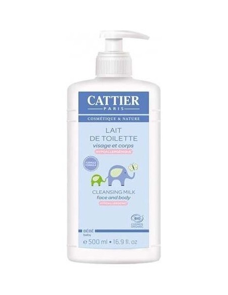 Leche Hidratante Bebe Limpia Cara Y Cuerpo 500Ml.