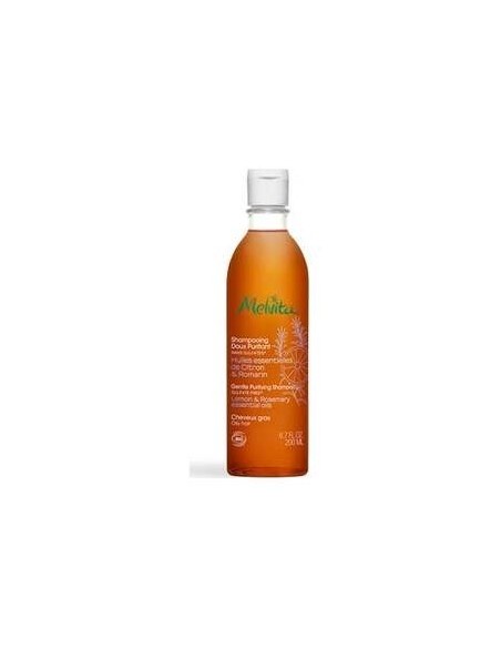 Melvita Shampoing Doux Purifiant - Cheveux Gras 200 Ml