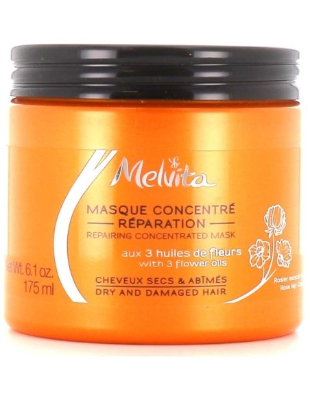 Melvita Masque Concentr RParation Cheveux Secs AbimS 175Ml