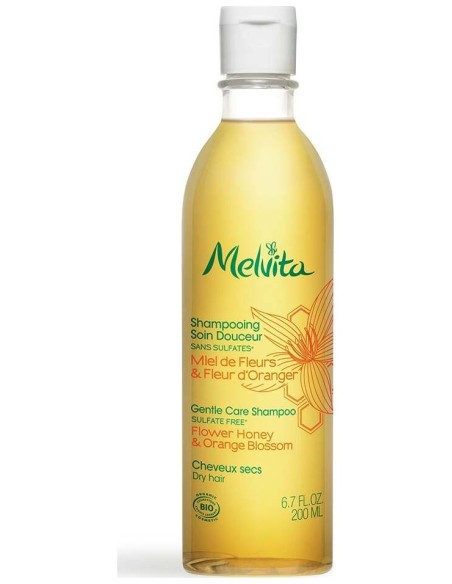 Melvita Shampoing Soin Douceur Nourrissant- Cheveux Secs 200 Ml