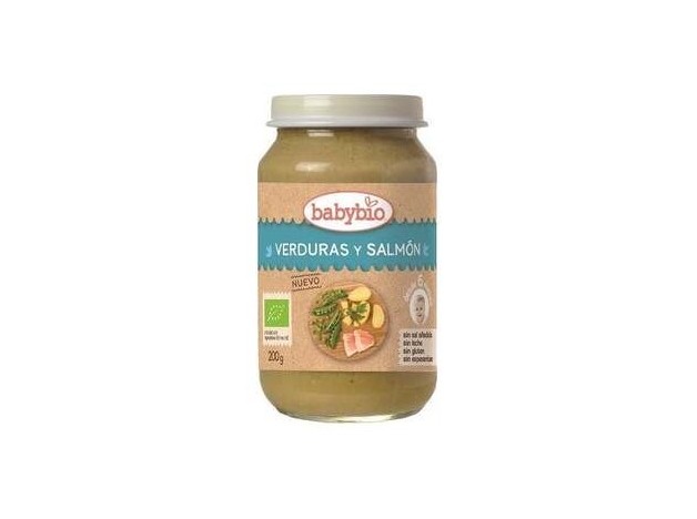 Potito Verduras Y Salmon 6Meses 200Gr. Bio
