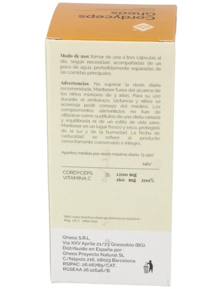 Cordyceps Gheos 90Cap.