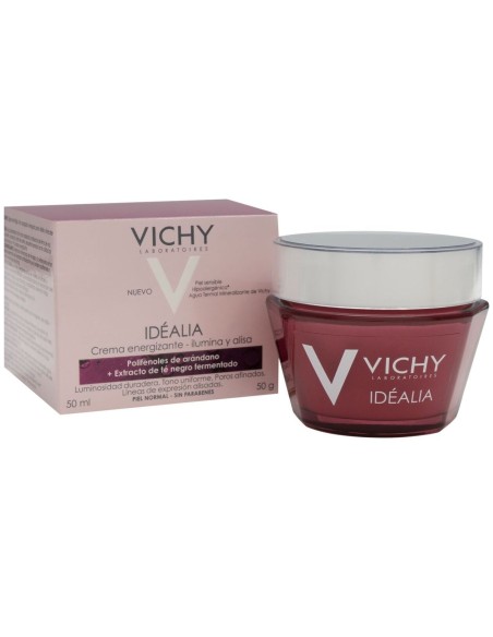 Vichy Idealia Crema Iluminadora Alisadora Piel Normal Y Mixta, 50 Ml