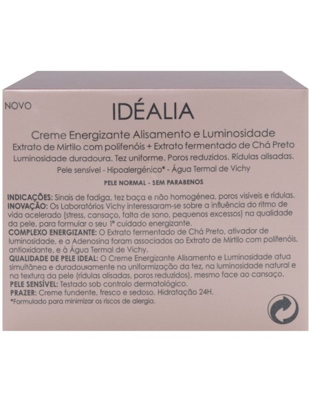Vichy Idealia Crema Iluminadora Alisadora Piel Normal Y Mixta, 50 Ml