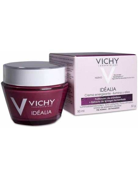 Vichy Idealia Crema Iluminadora Alisadora Piel Normal Y Mixta, 50 Ml