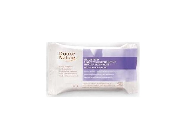 Douce Nature Toallitas Intimas Eco 15Uds