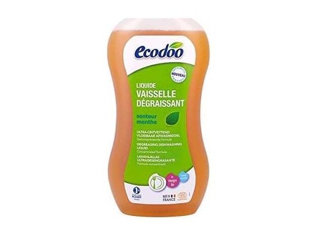 Ecodoo Lavavajilla Desengrasante Menta Eco 1L