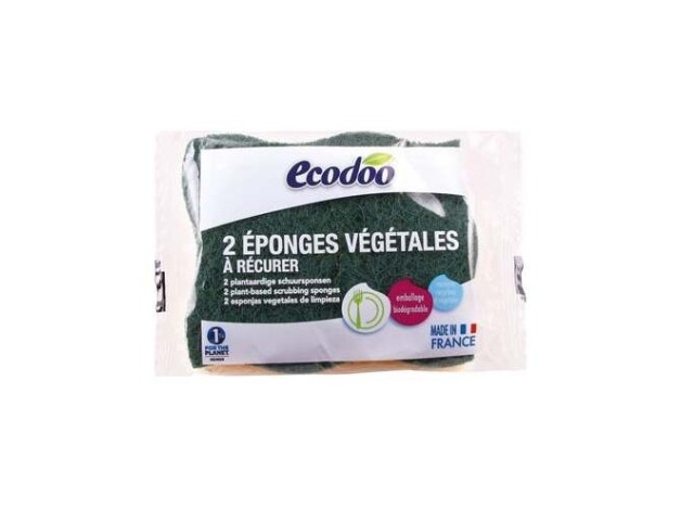 Ecodoo Esponja Con Estropajo 2Uds