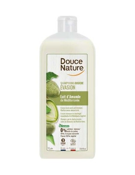 Douce Nature Champú-Gel Almendra Bio 1L