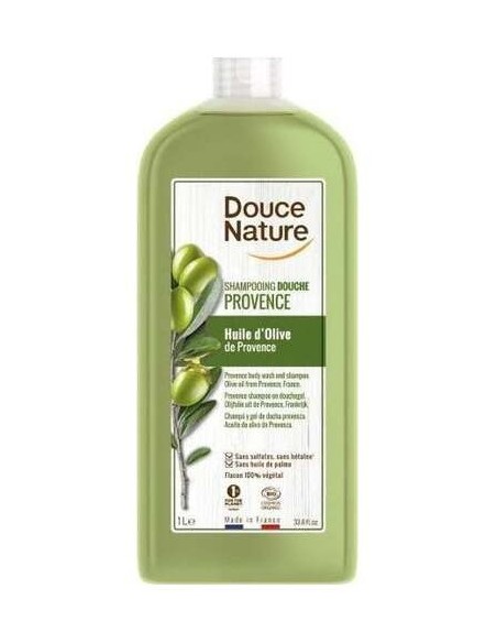 Douce Nature Champu Gel Ducha Aceite Oliva 1L