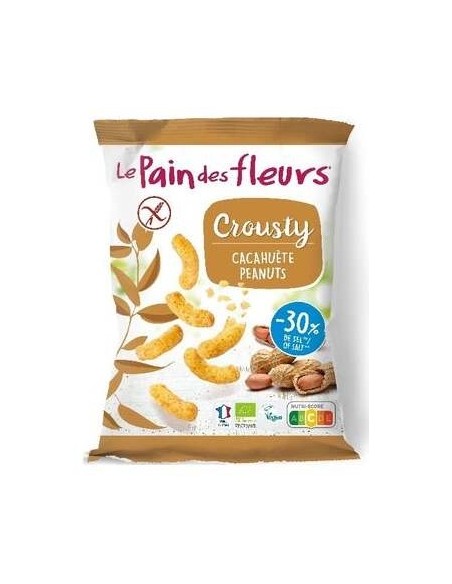 Le Pain Des Fleurs Ganchito Crousty De Cacahuete Sin Gluten Bio 75G