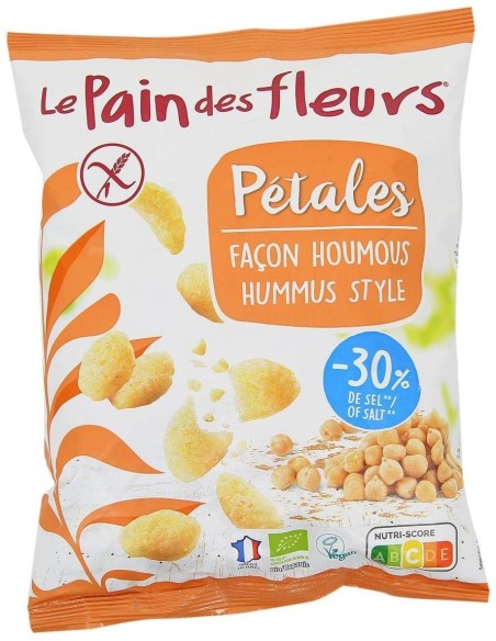 Le Pain Des Fleurs Chips Petalos Estilo Hummus Bio 75G