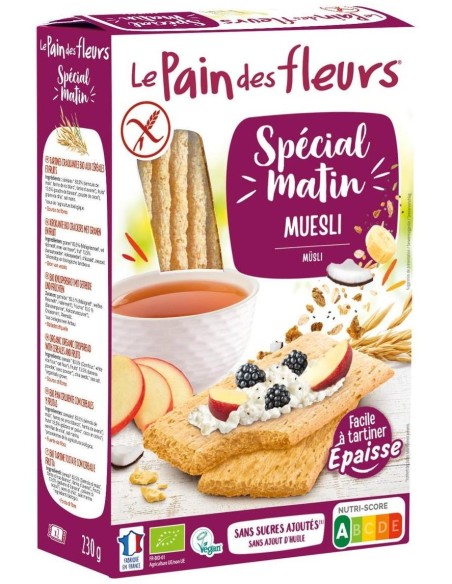 Pain De Fleurs Special Matin Tostada Muesli 230G
