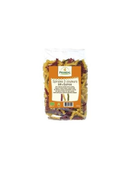Espirales Tricolor De Trigo Quinoa 500Gr. Bio