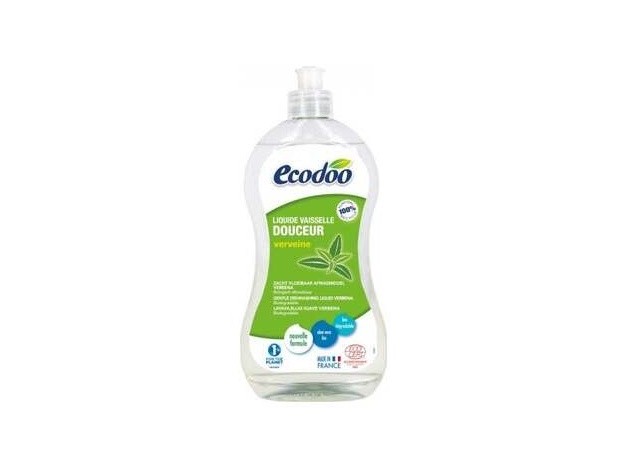 Ecodoo Lavavajillas Suave Aloe Vera Verbena 500Ml