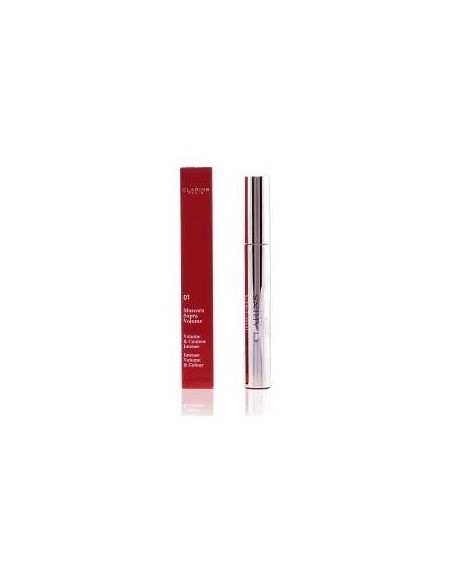 Clarins Supra Volume Mascara De Pestañas 01 Negro Negro Intenso