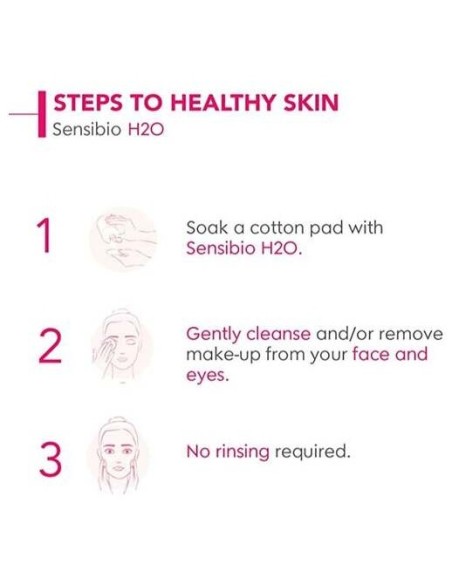 Sensibio H2O Solución Micelar Específica Piel Sensible, Limpiadores Bioderma - Perfumes Club