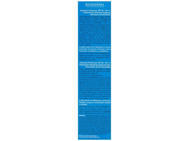 Hydrabio Perfecteur Spf30 Hidratante Con Efecto...