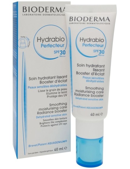 Hydrabio Perfecteur Spf30 Hidratante Con Efecto Iluminador, Tratamientos Faciales Bioderma - Perfumes Club