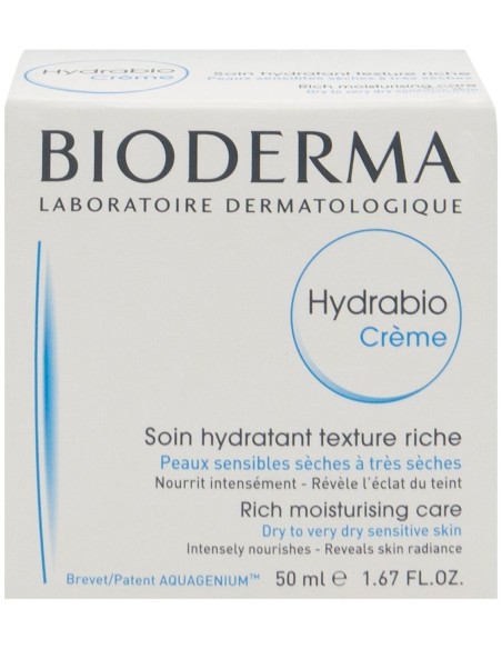 Hydrabio Crema Hidratante Textura Cremosa, Hidratantes Y Nutritivos Bioderma - Perfumes Club
