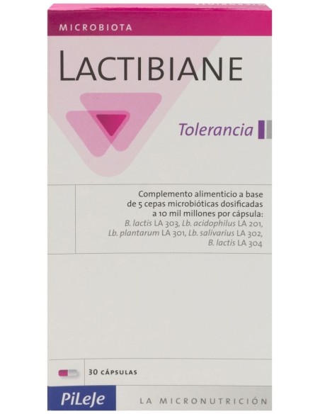 Lactibiane Tolérance Cápsulas, 30 Cápsulas