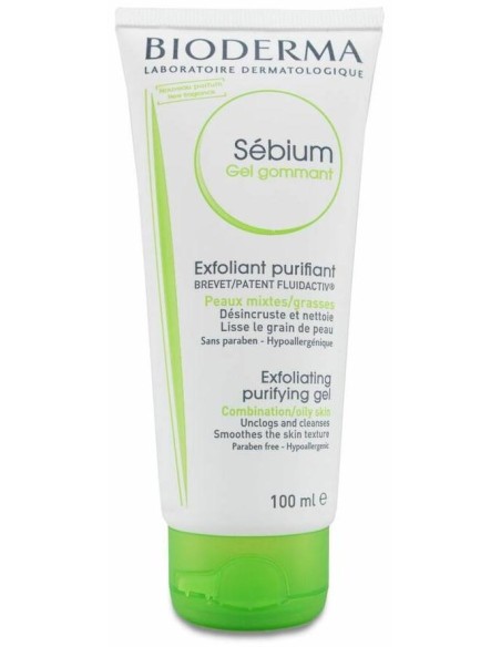 Sébium Gel Exfoliante Específico Pieles Grasas, Exfoliantes Bioderma - Perfumes Club