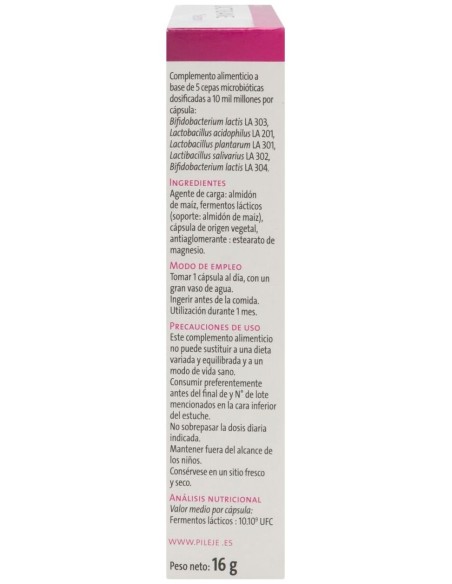 Lactibiane Tolérance Cápsulas, 30 Cápsulas