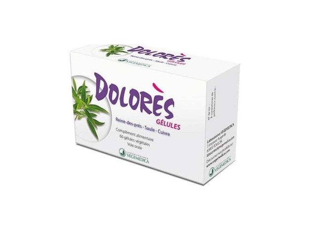 Vegemedica Dolores 60 Gélules